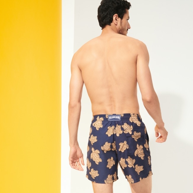 Men Swim Trunks Sand Turtles - 4