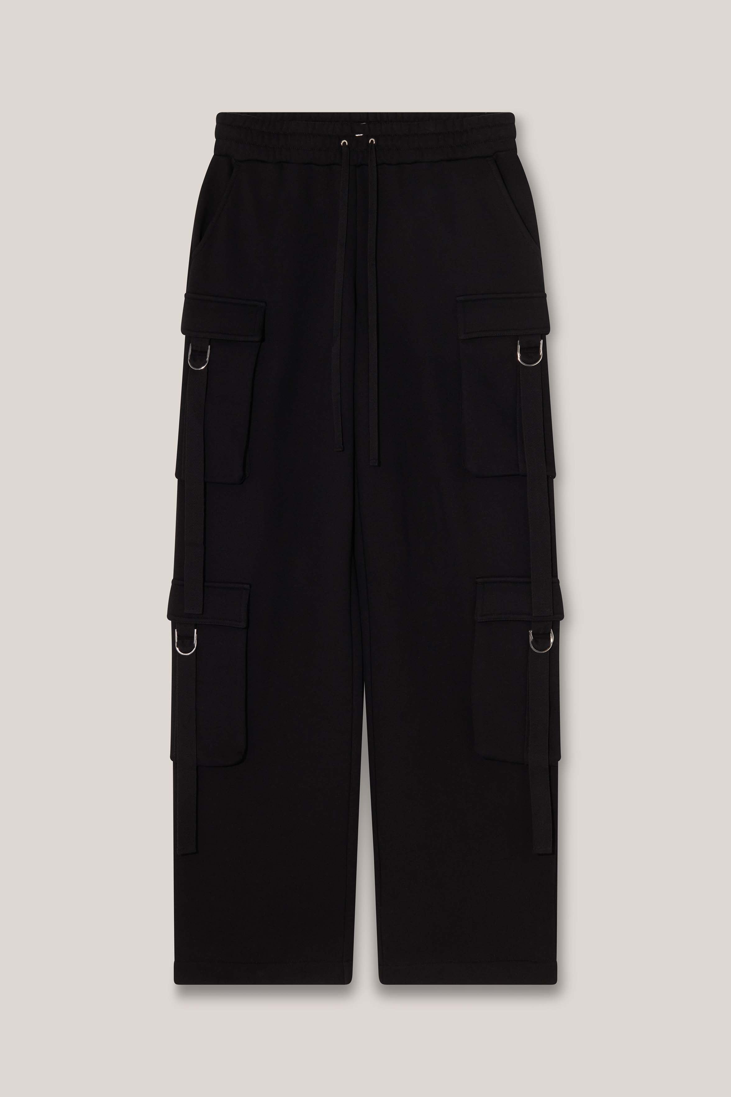 Cargo Style Pants in Fleece - 4