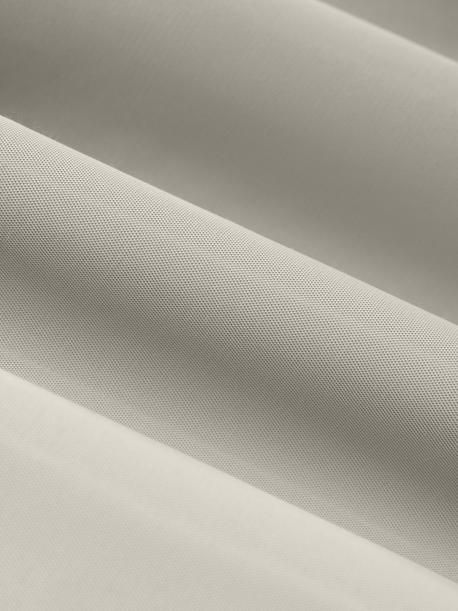 Heavy Nylon Knee Pleat Wide Leg Pant - 4
