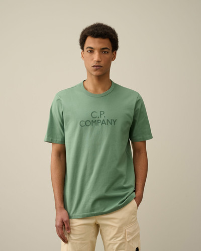 C.P. Company 30/2 Mercerized Jersey Twisted Logo T-shirt outlook