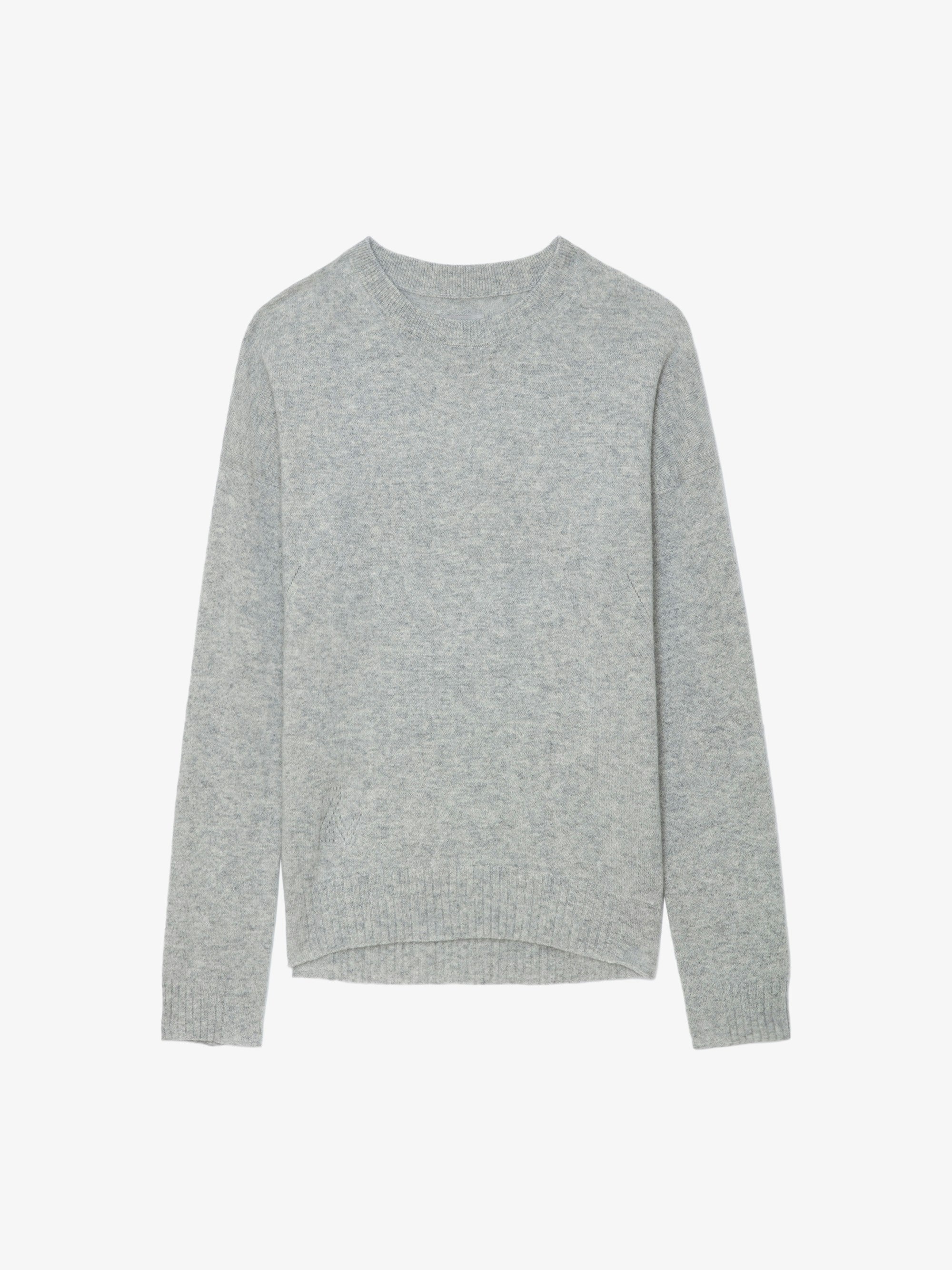 Cici Patch Cashmere Sweater - 1