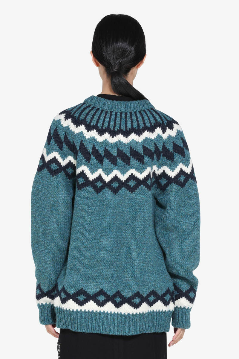 N°21 FAIR ISLE WOOL CARDIGAN outlook