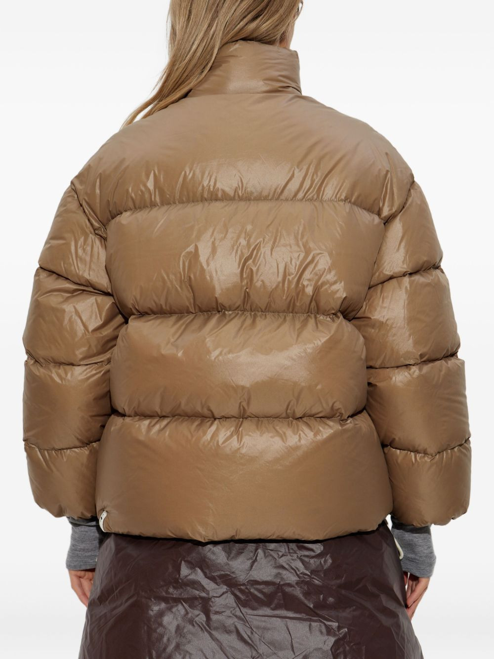 quilted puffer coat - 4