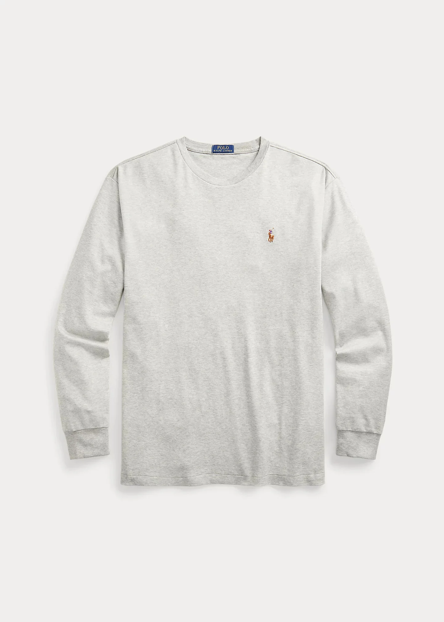Classic Fit Soft Cotton Crewneck T-Shirt - 1