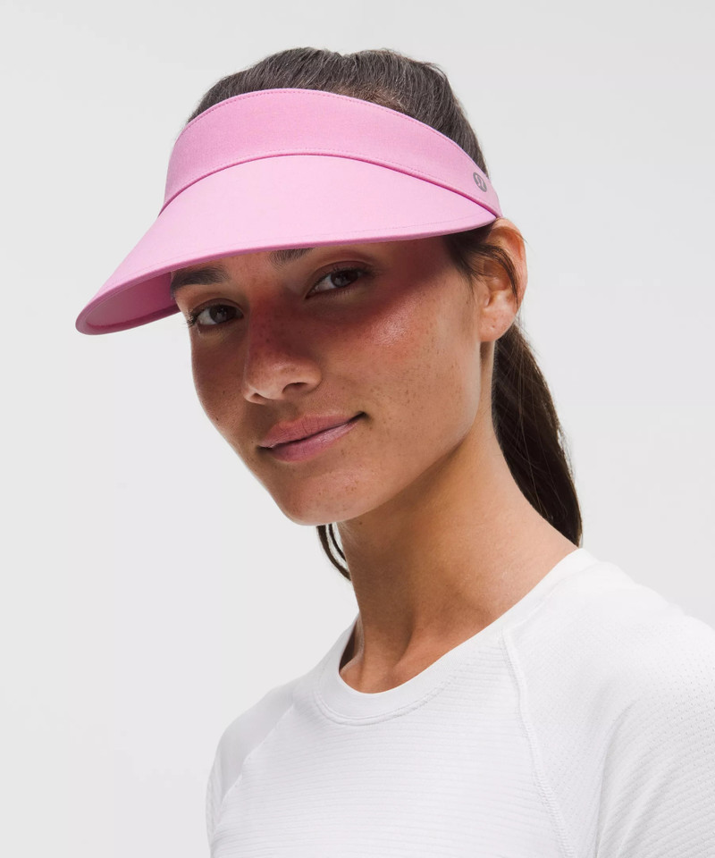 lululemon Women's Fast Paced Wide Band Running Visor outlook