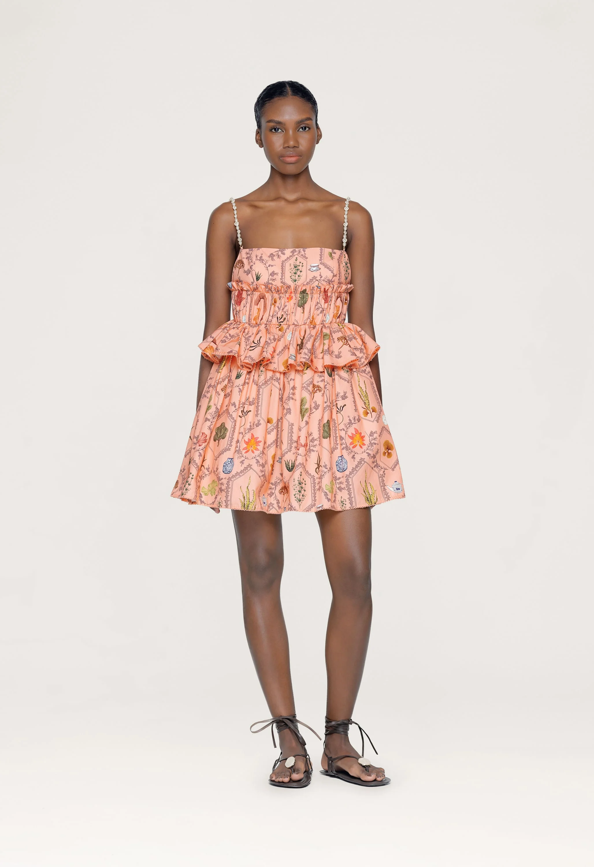 Salvador Encaje Mini Dress - 1