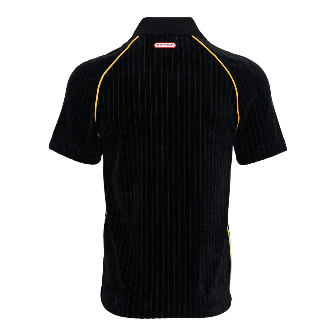 Rib Velour Raglan Polo - 2
