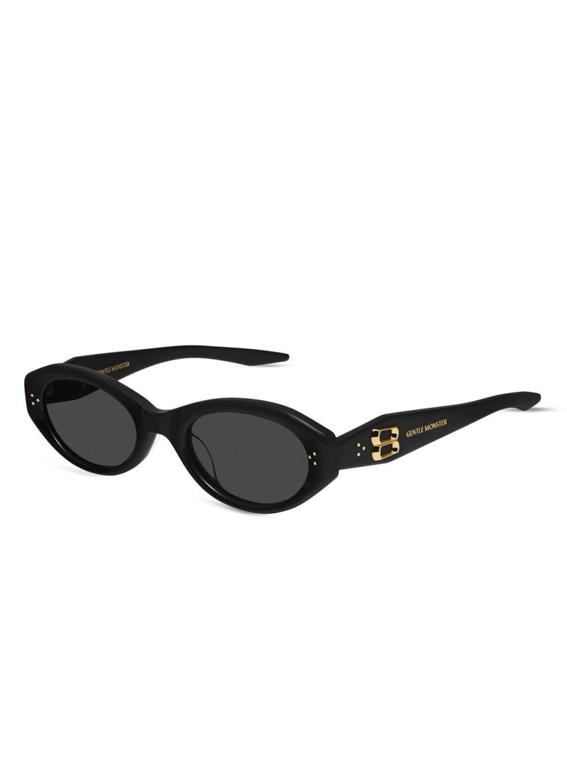 GENTLE MONSTER Vamp oval-frame sunglasses outlook