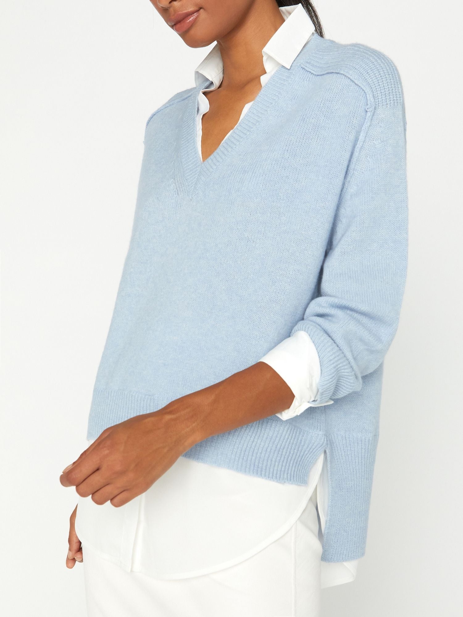 The Looker Layered V-Neck - 4