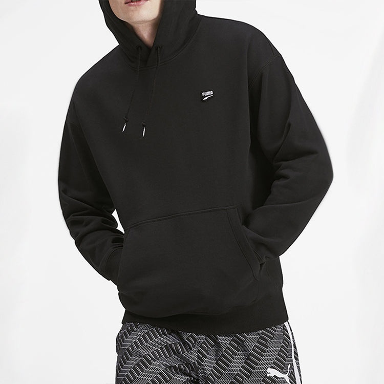 PUMA Downtown Hoody Solid Color Black 597371-01 - 5