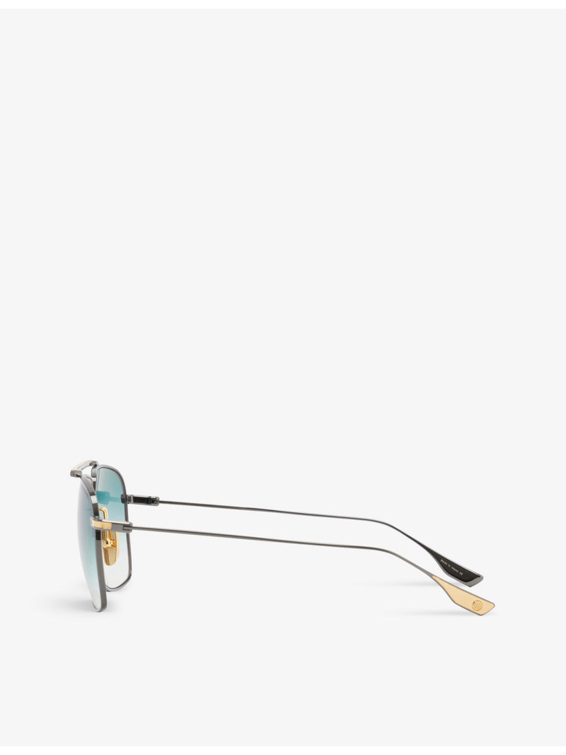 DTS-100 Alkamx pilot-frame acetate sunglasses 4