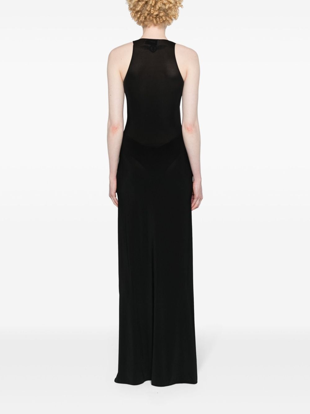 Cut-out Triangle maxi dress - 4