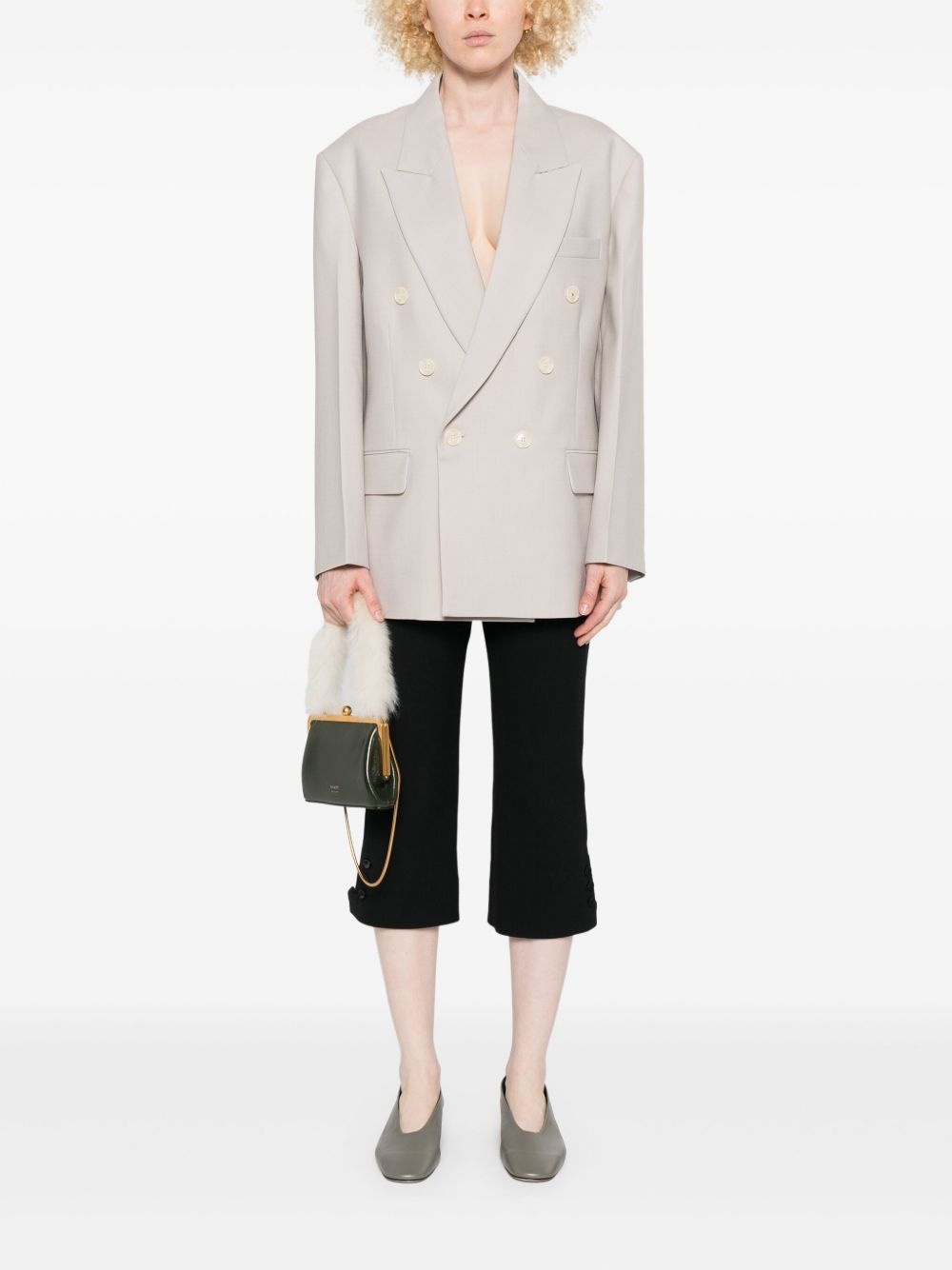 straight-leg trousers - 2