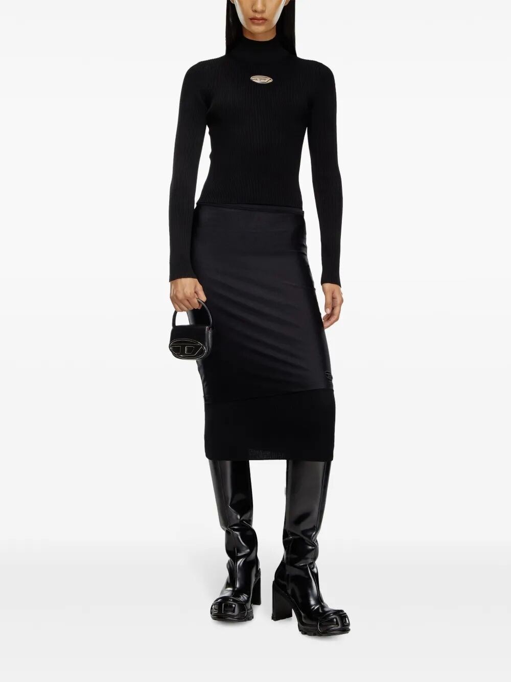`M-Valari-Tn` Rib-Knit Top - 2