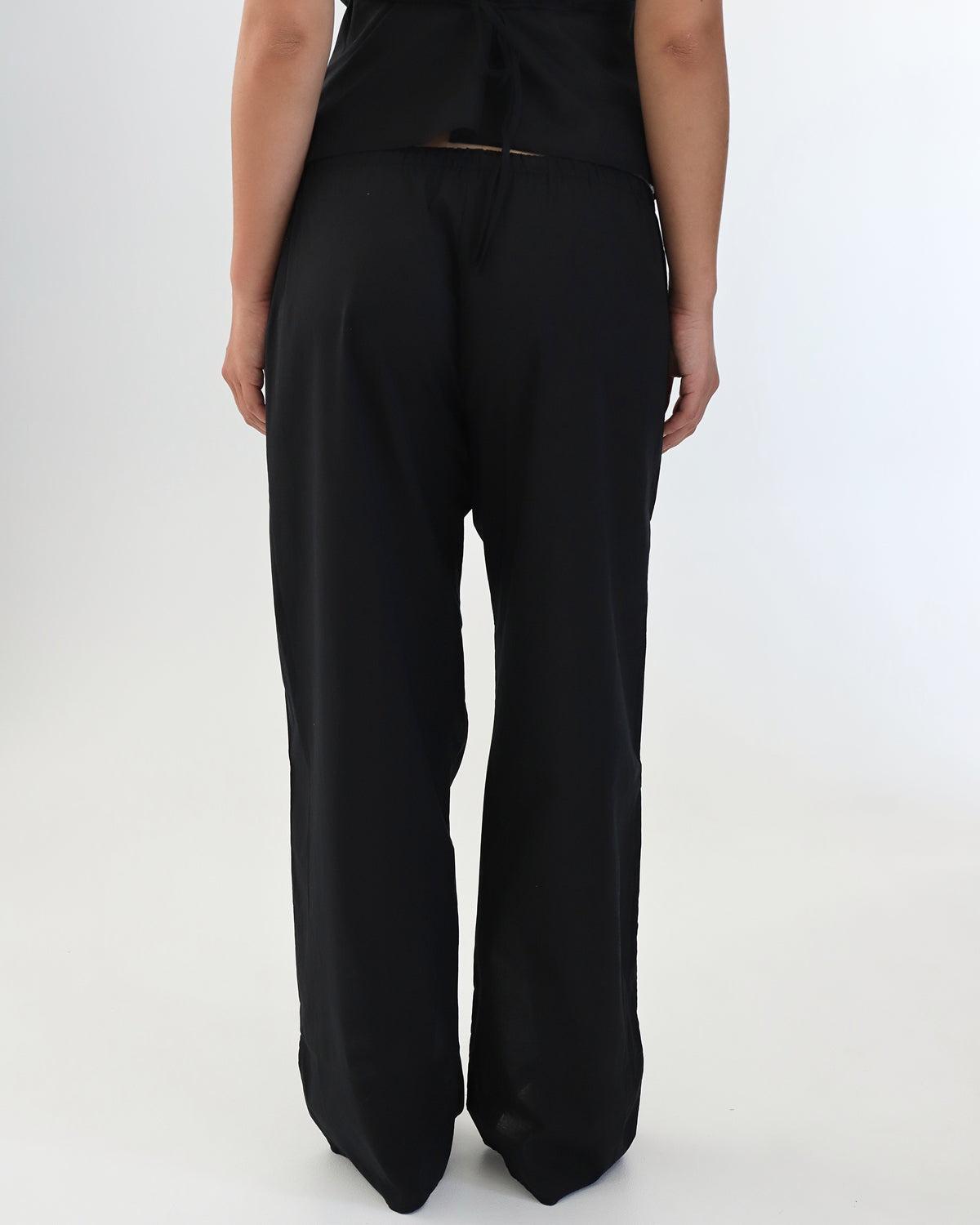 The Pant: Cotton Voile Black - 6
