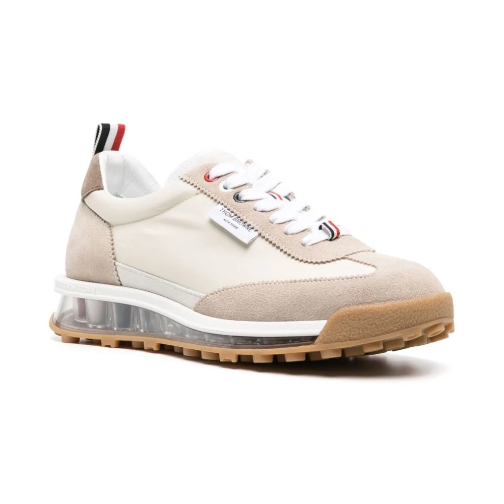 THOM BROWNE 正規品関税込みカレッジエイトスニーカーMFD253A Thom Browne BROWN LEATHER SNEAKERS | miinto | REVERSIBLE