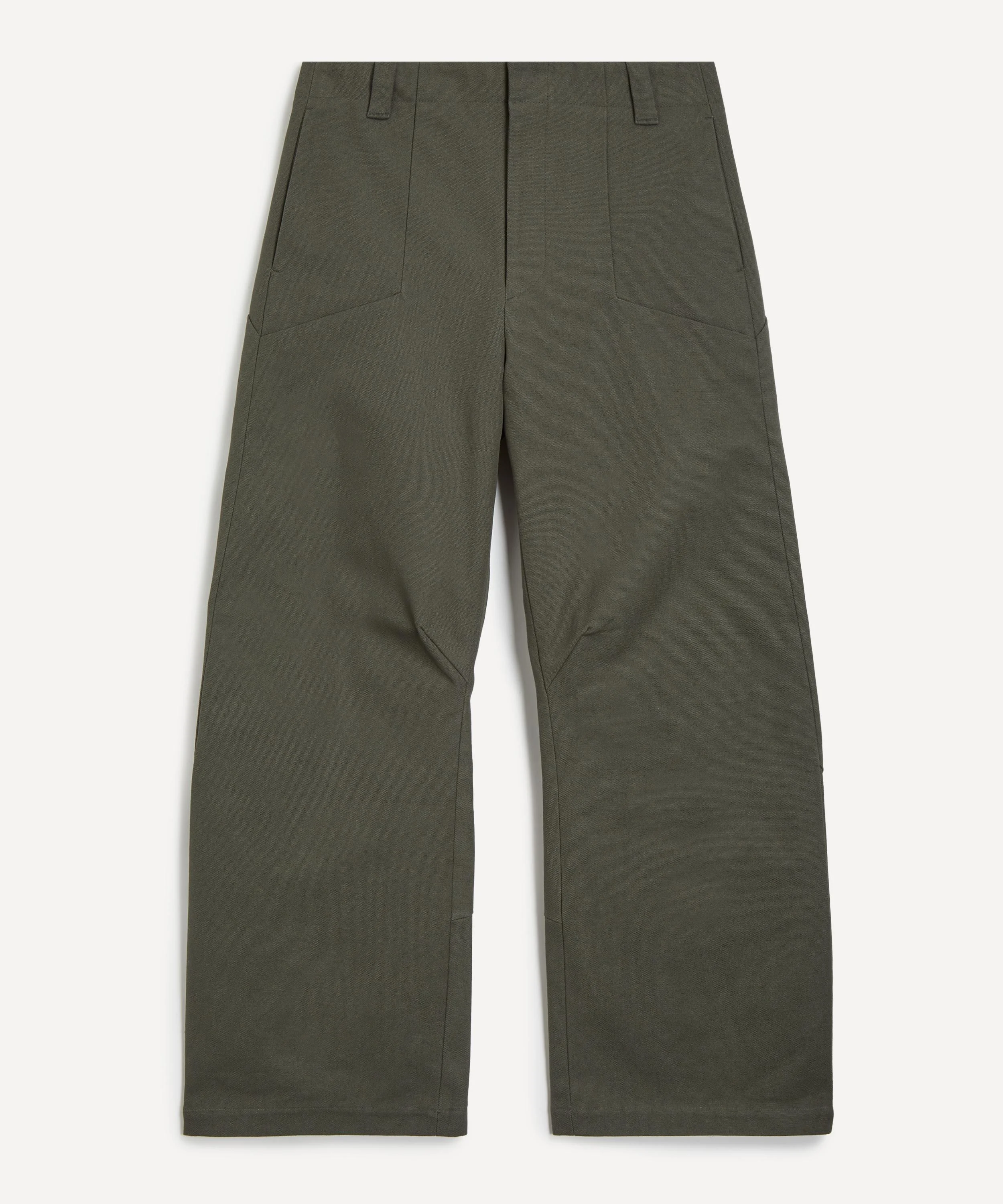 Canvas Workwear Trousers - 1