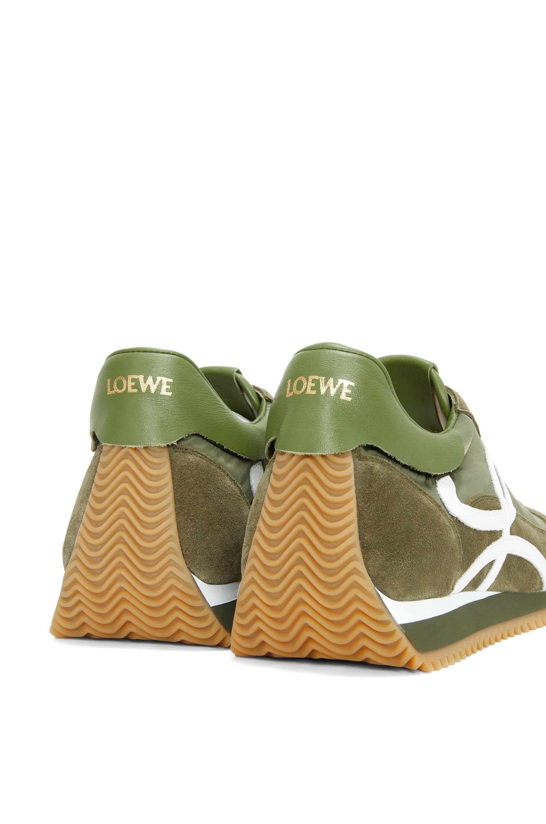 Flow Runner in nylon and suede - 4