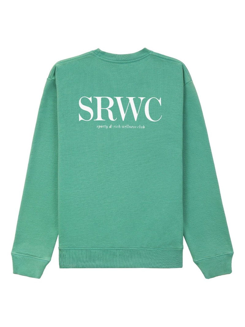 Sporty & Rich Upper East Side cotton sweatshirt outlook