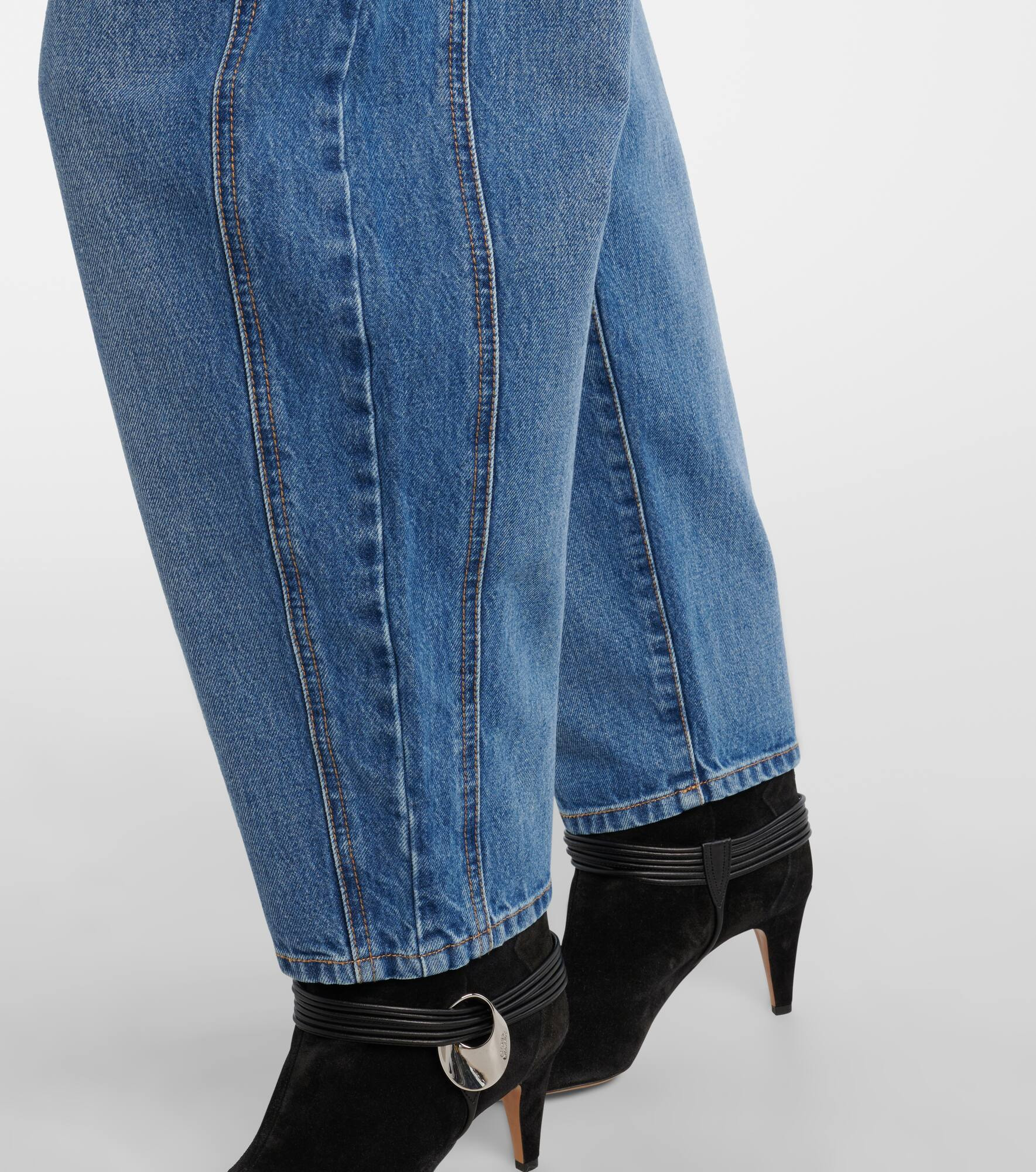 Oriane barrel-leg jeans - 5