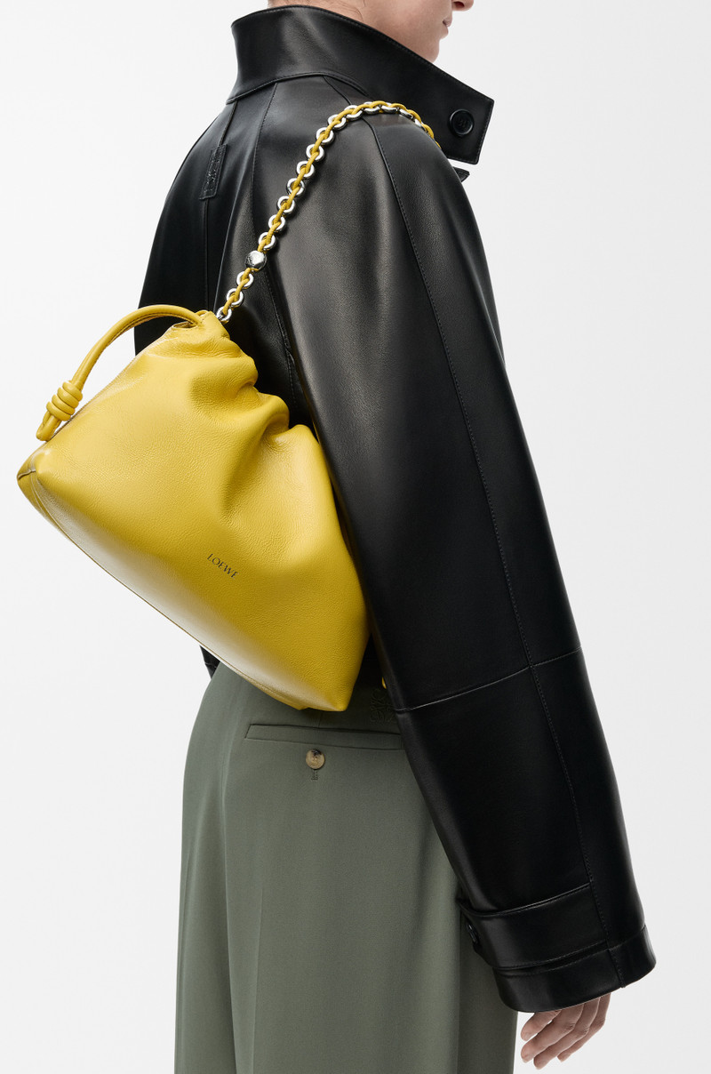 Loewe Medium Flamenco purse in patent nappa lambskin outlook