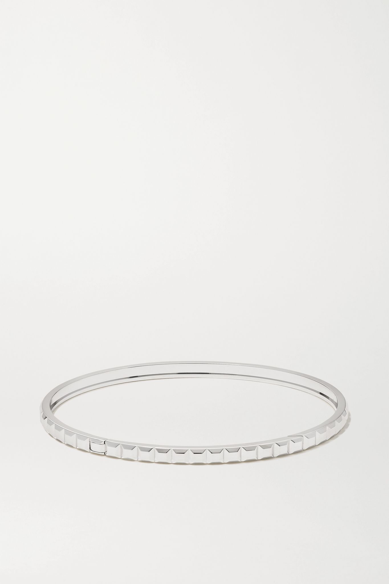 Quatre Clou de Paris Small 18-karat white gold bangle - 3