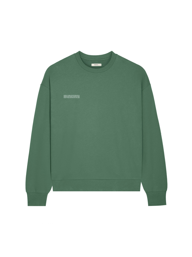 Womens 365 Midweight Sweatshirt - Forest Green 1