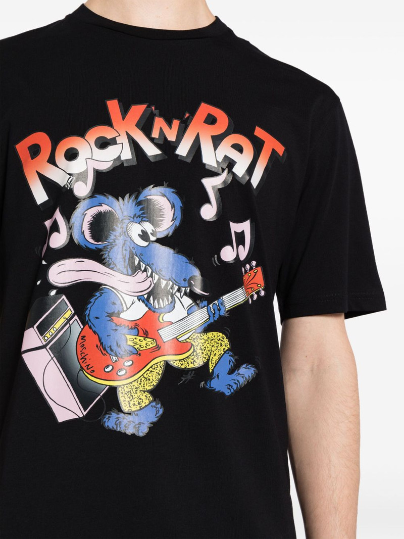 graphic-print organic cotton T-shirt 5