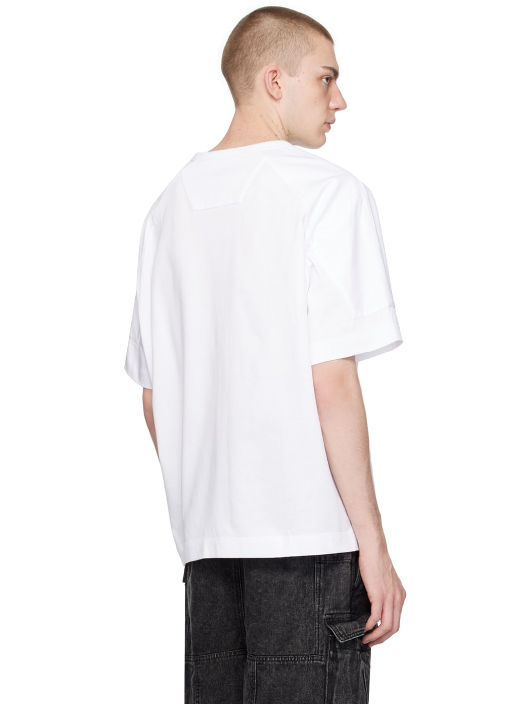 White Raglan T-Shirt - 3