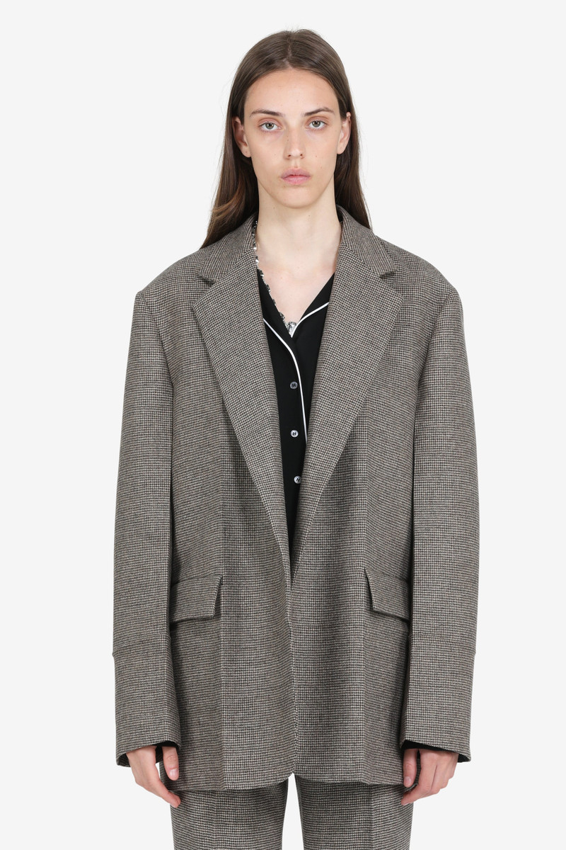 TAILORED HOUNDSTOOTH JACKET 4