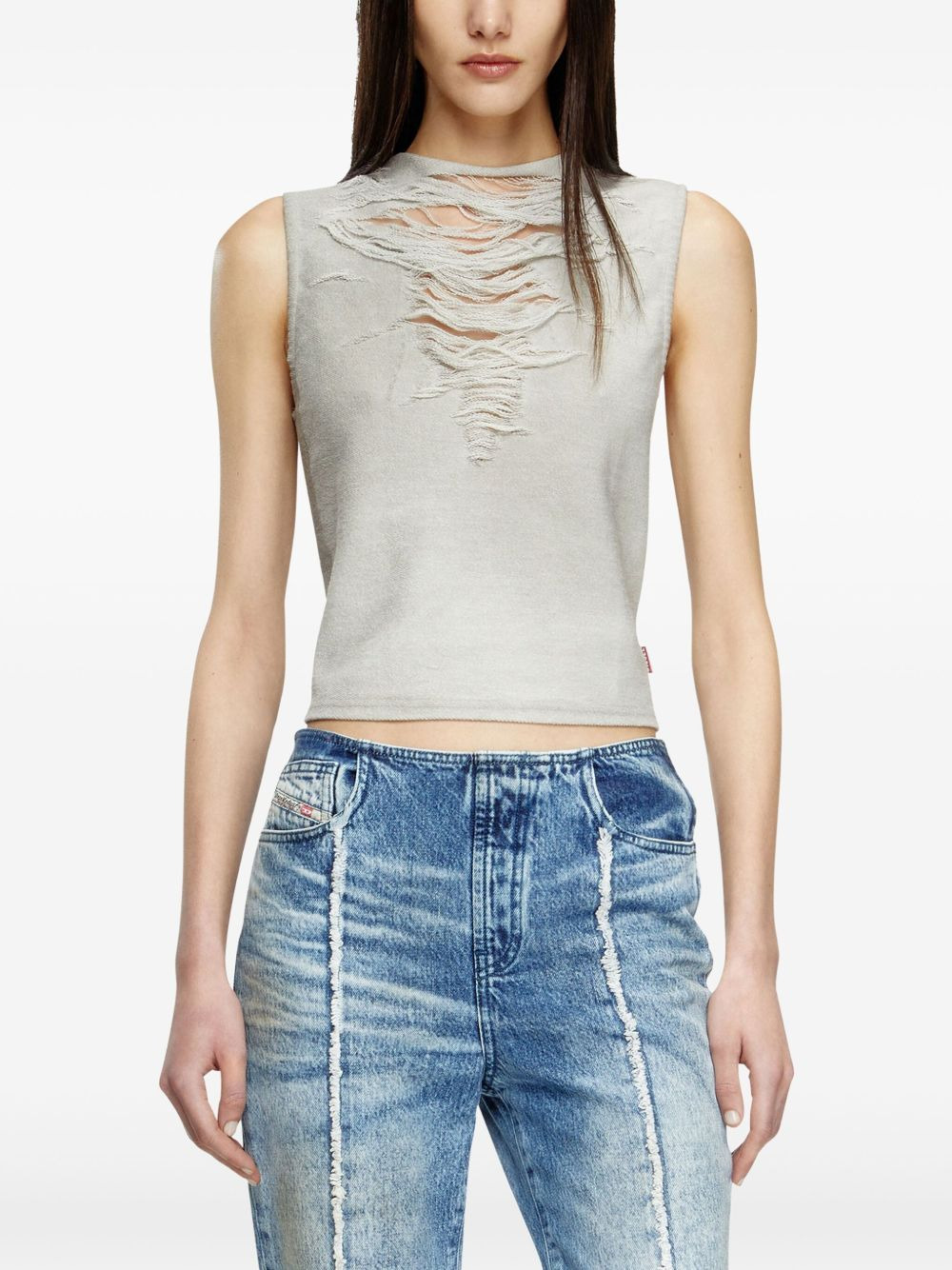 distressed tank top - 3