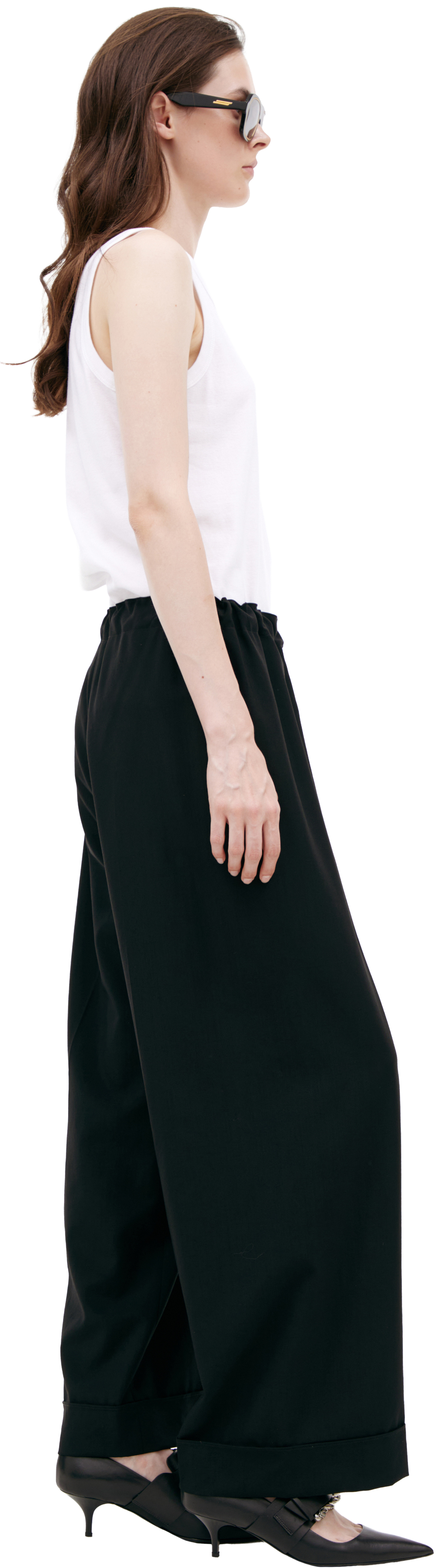 STRAIGHT TROUSERS WITH CREASES - 2