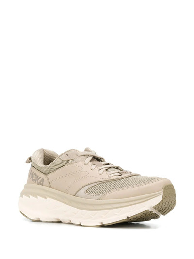 HOKA ONE ONE panelled sneakers outlook