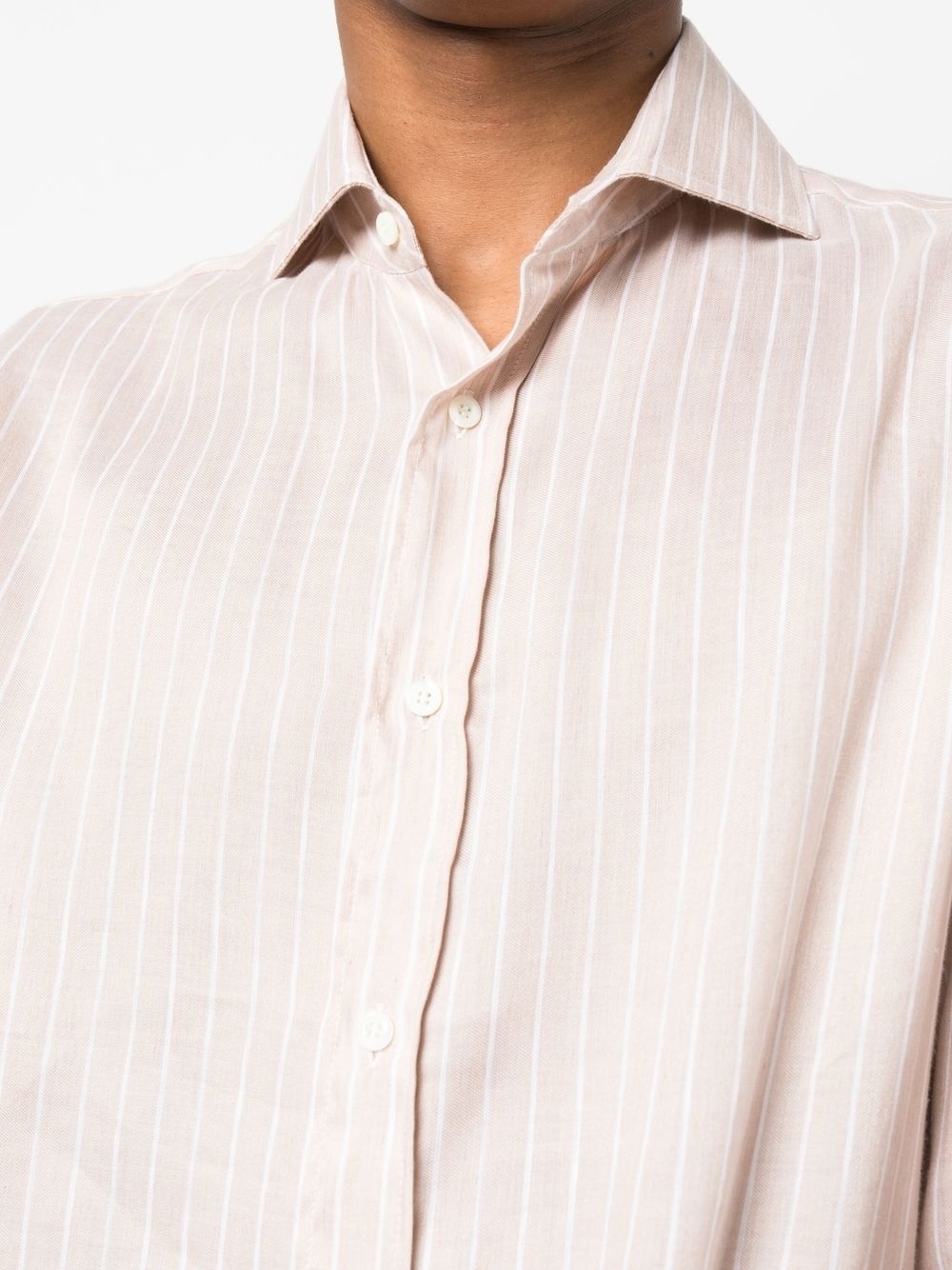 long-sleeve striped shirt - 5