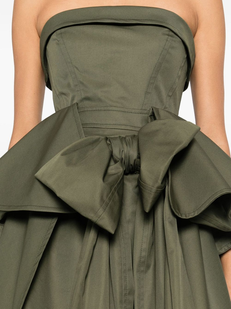 bow drape mini dress 5