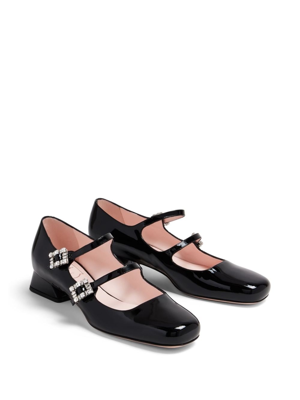 Trés Vivier crystal-embellished pumps - 4