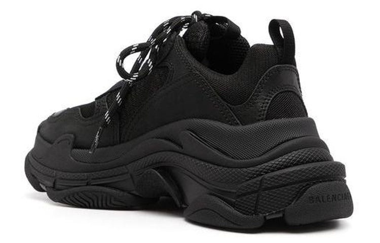 (WMNS) Balenciaga Triple S 'Black' 524036W2CA11000 - 2