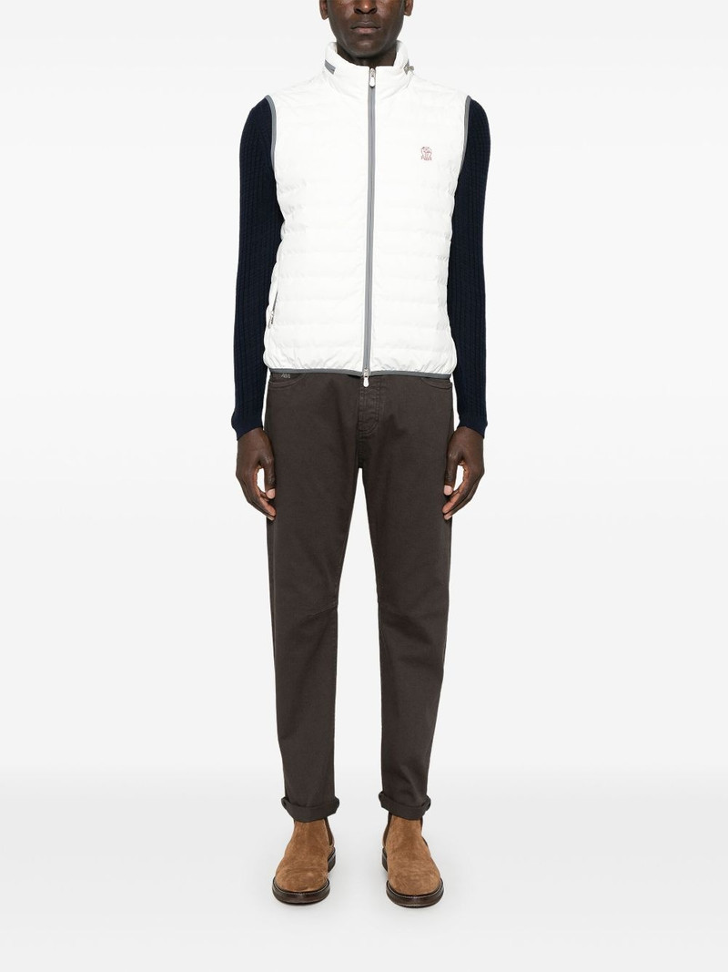 Brunello Cucinelli padded gilet outlook