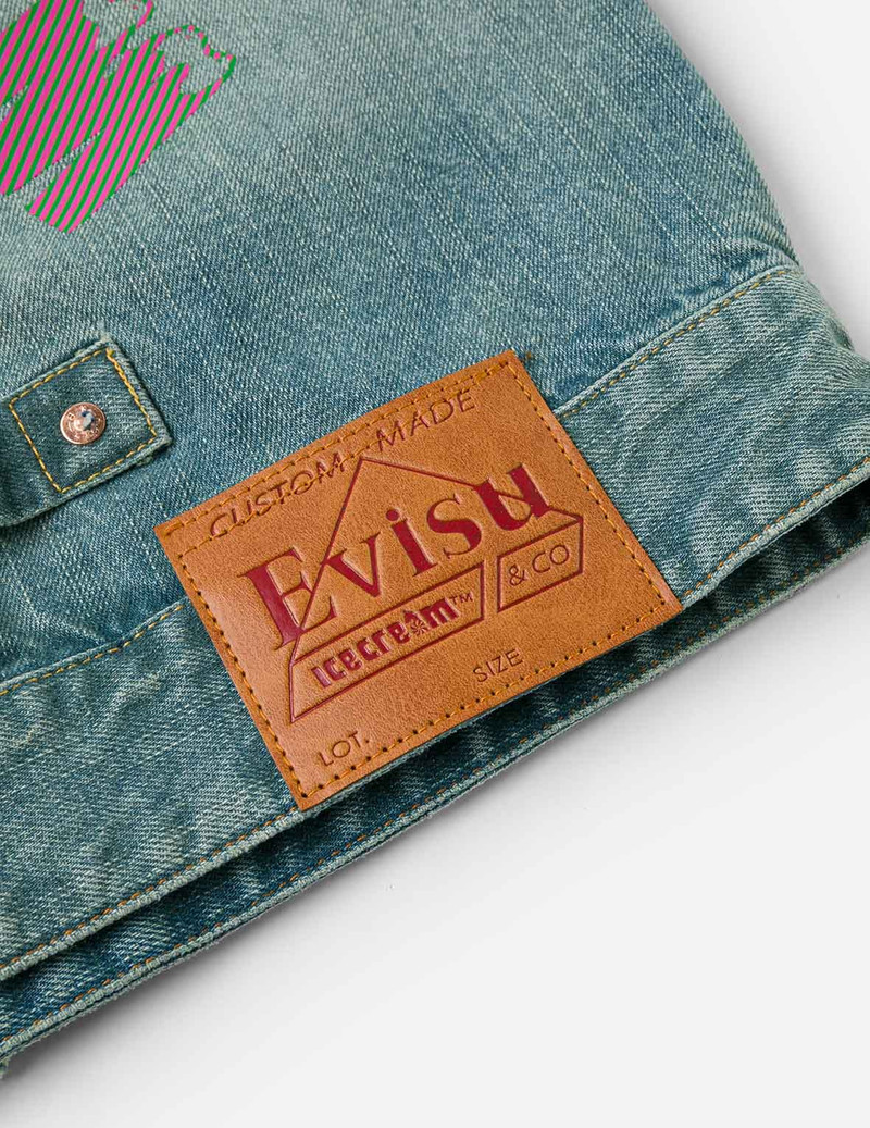 【EXCLUSIVE】EVISU X ICECREAM Seagull Denim Jacket 10