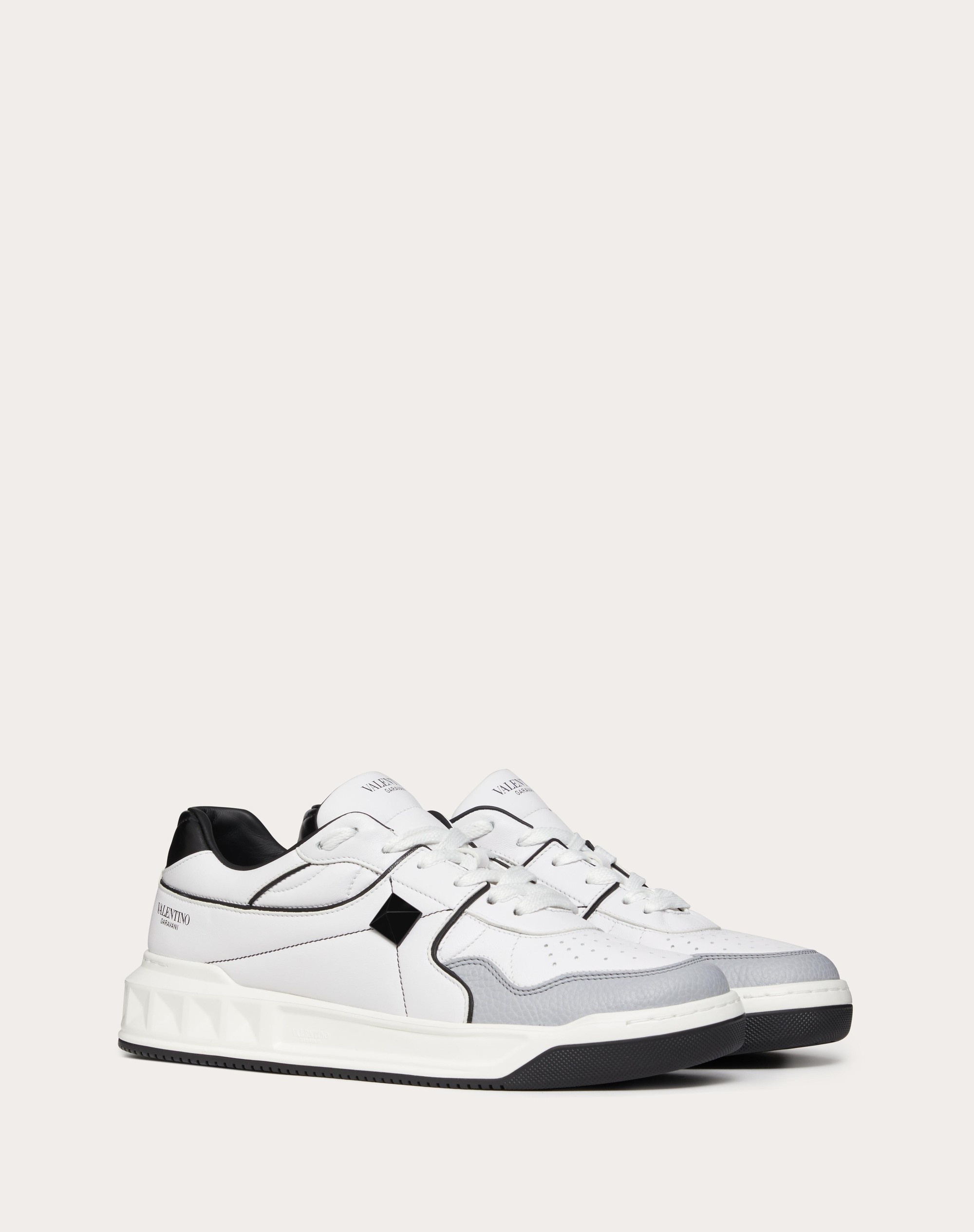 ONE STUD LOW-TOP NAPPA SNEAKER - 2