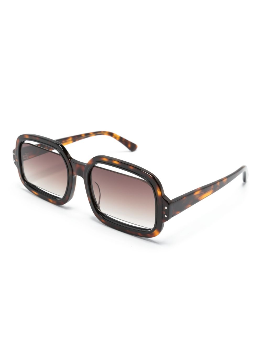 Olga rectangle-frame sunglasses - 2