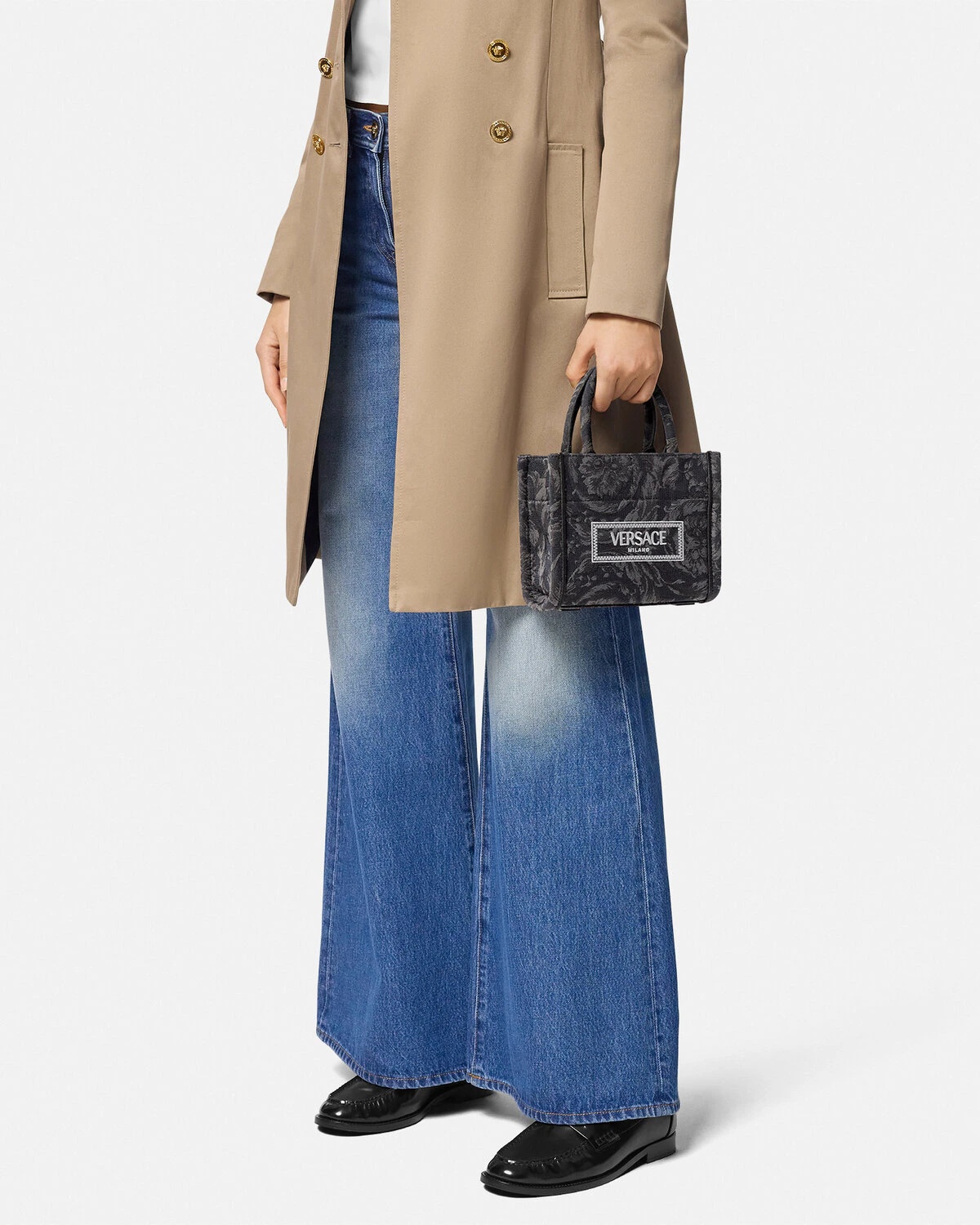 Barocco Athena Extra Small Tote Bag - 3