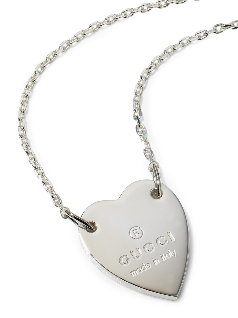 Women's Heart Charm Sterling Silver Bracelet - Silver 3