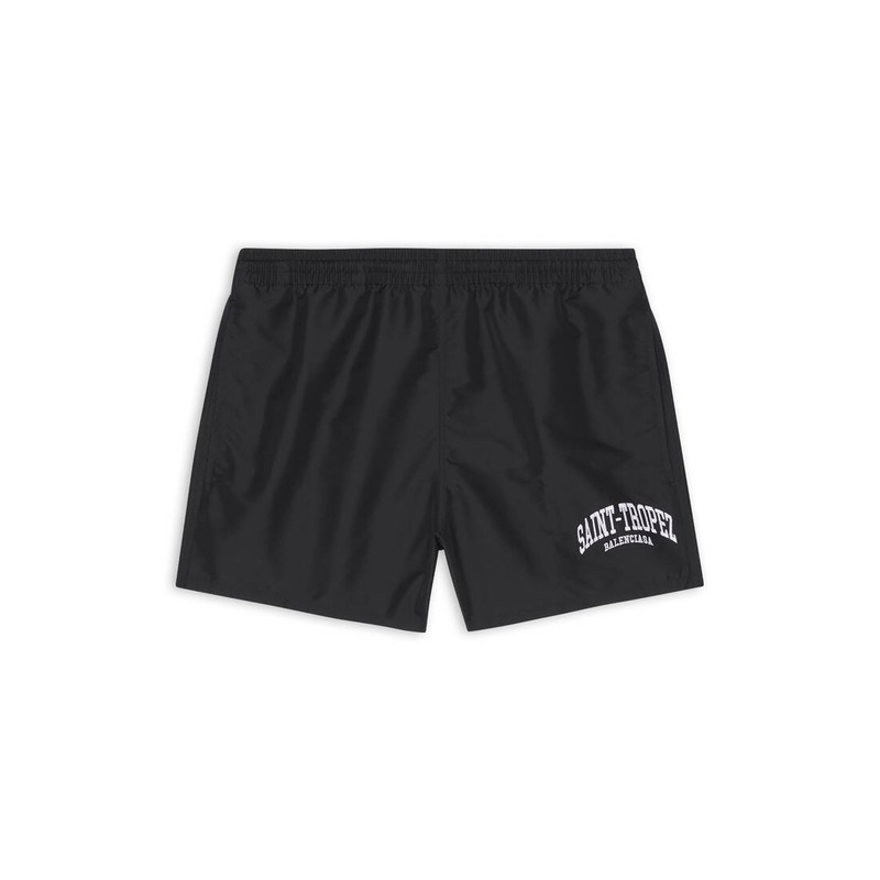 Men's Cities Saint Tropez Swim Shorts in Black 1