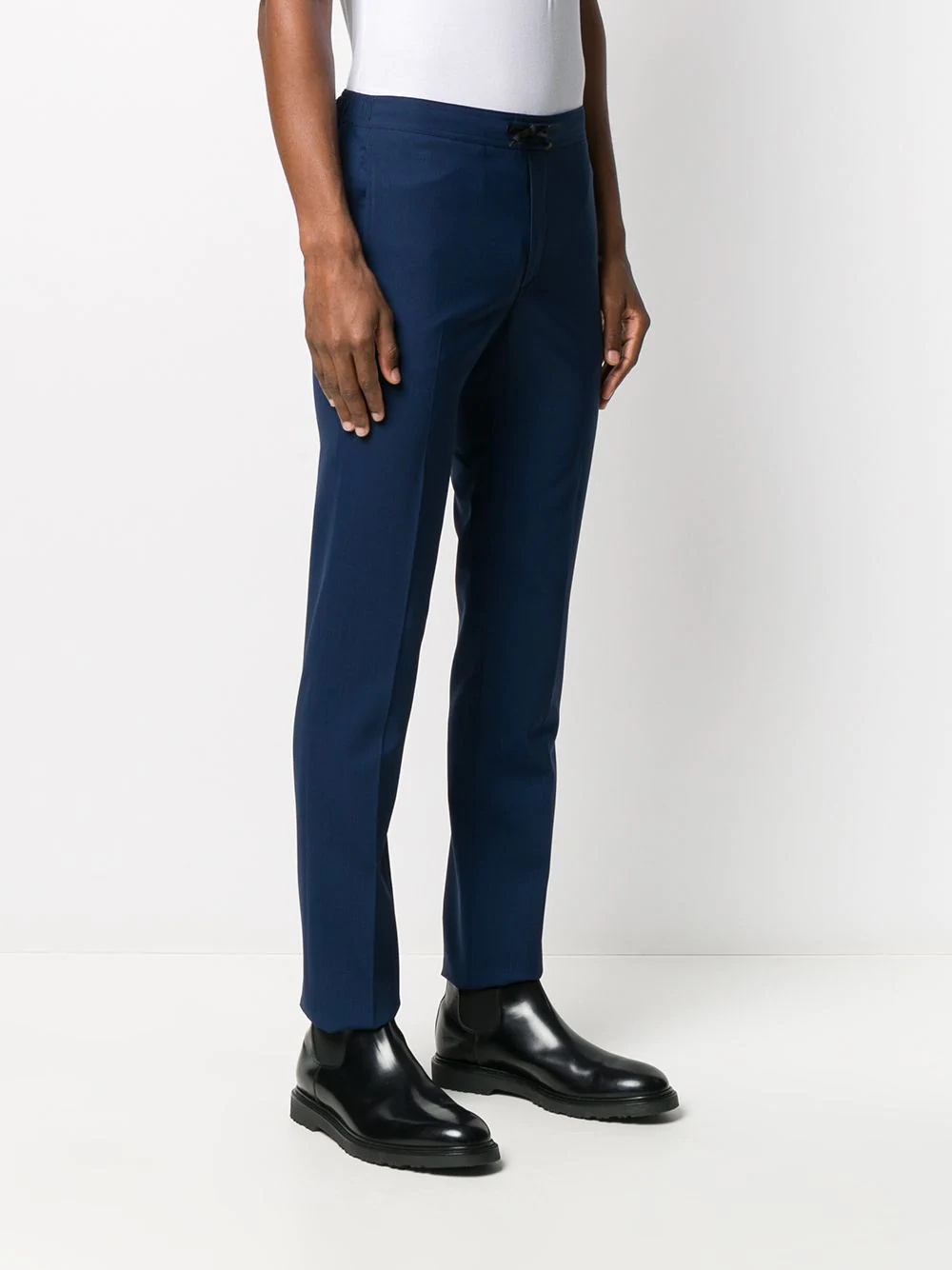 slim-fit tailored trousers - 3