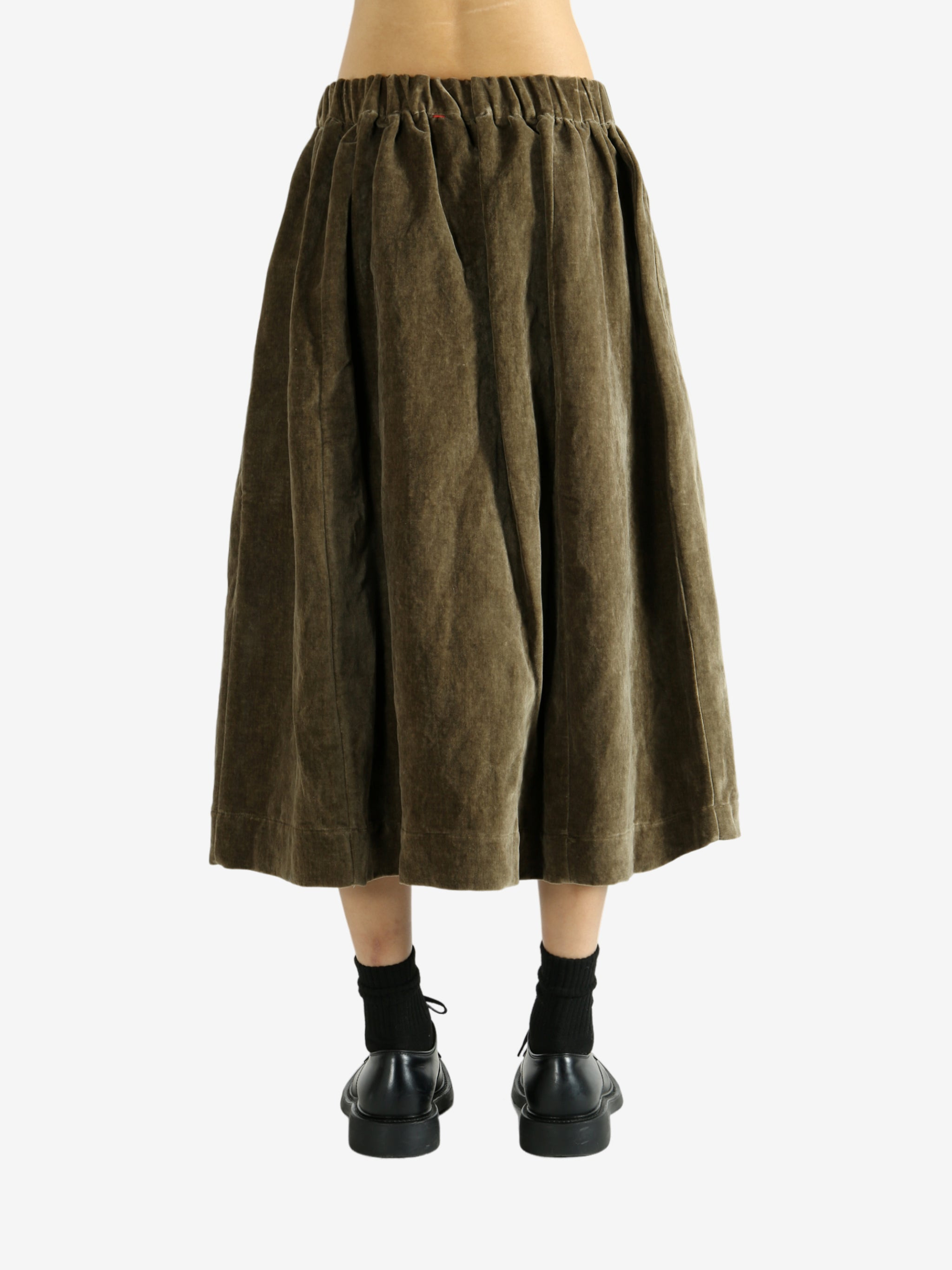 CASEY CASEY - Women Velvet Ghost Mid Skirt - 3