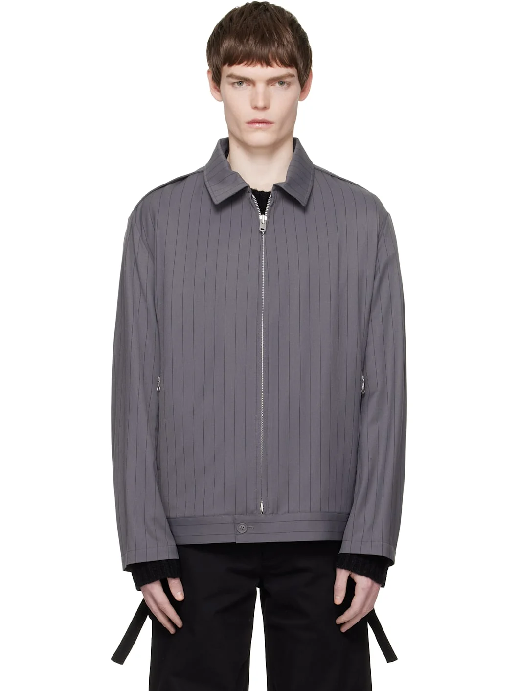 Gray UT Blouson Jacket - 1