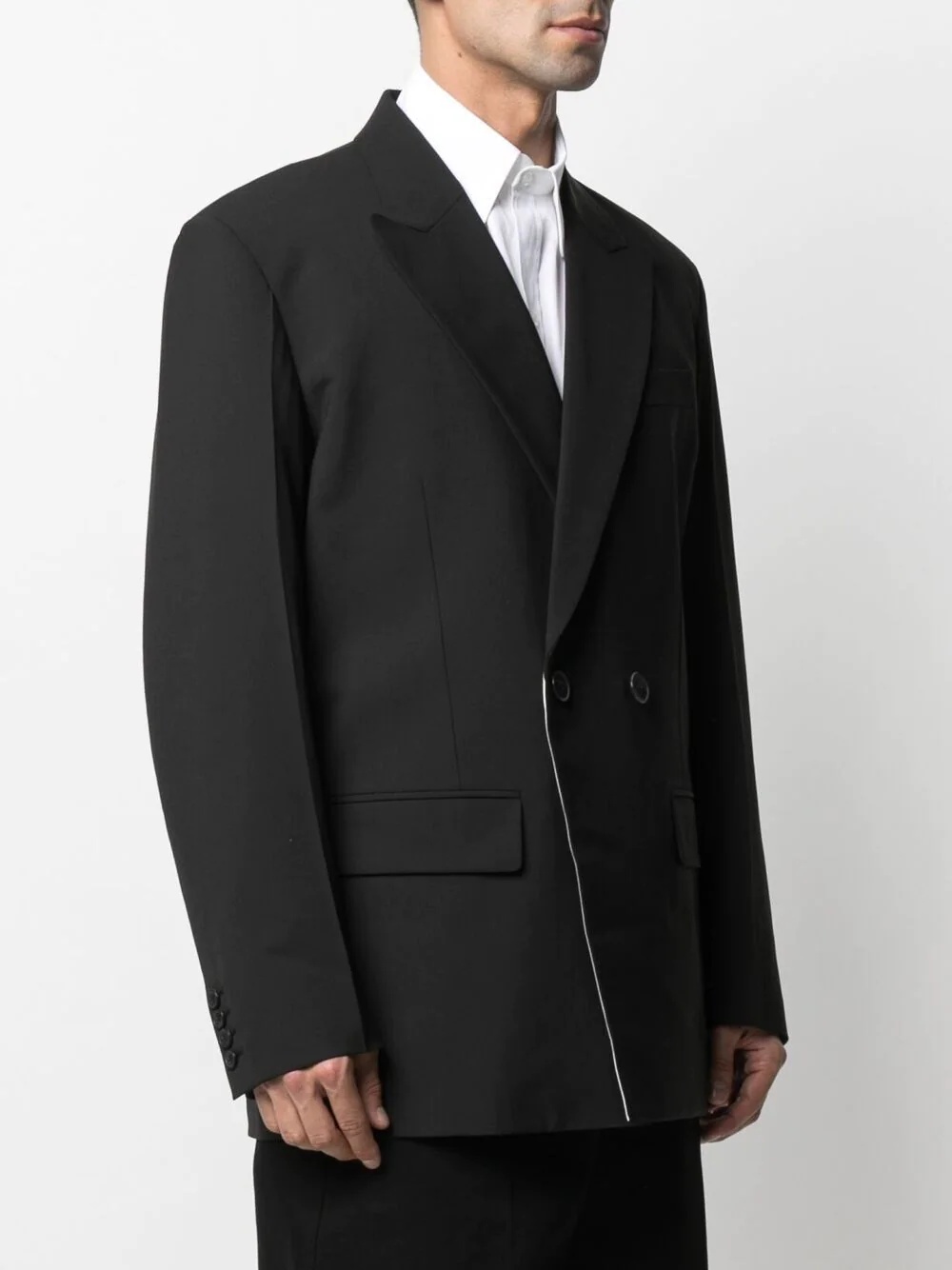 double-breasted blazer - 3