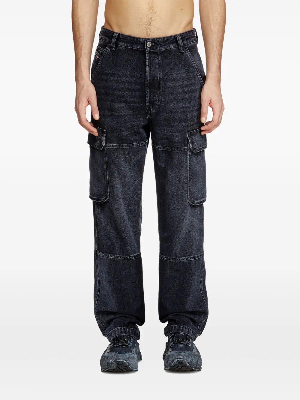 Jean Cargo en denim - 3
