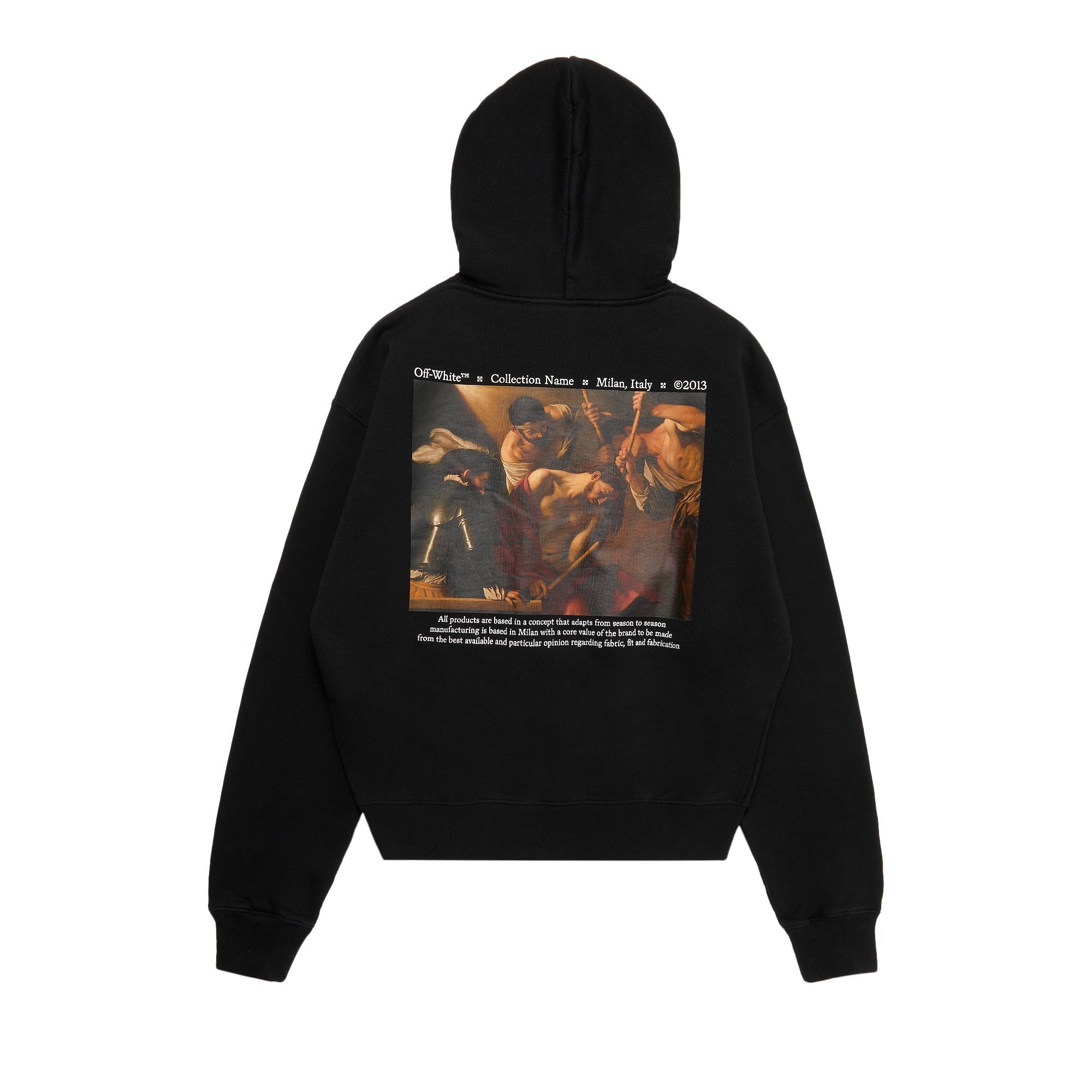 Off-White Caravaggio Crowning Over Hood 'Black/White' - 2